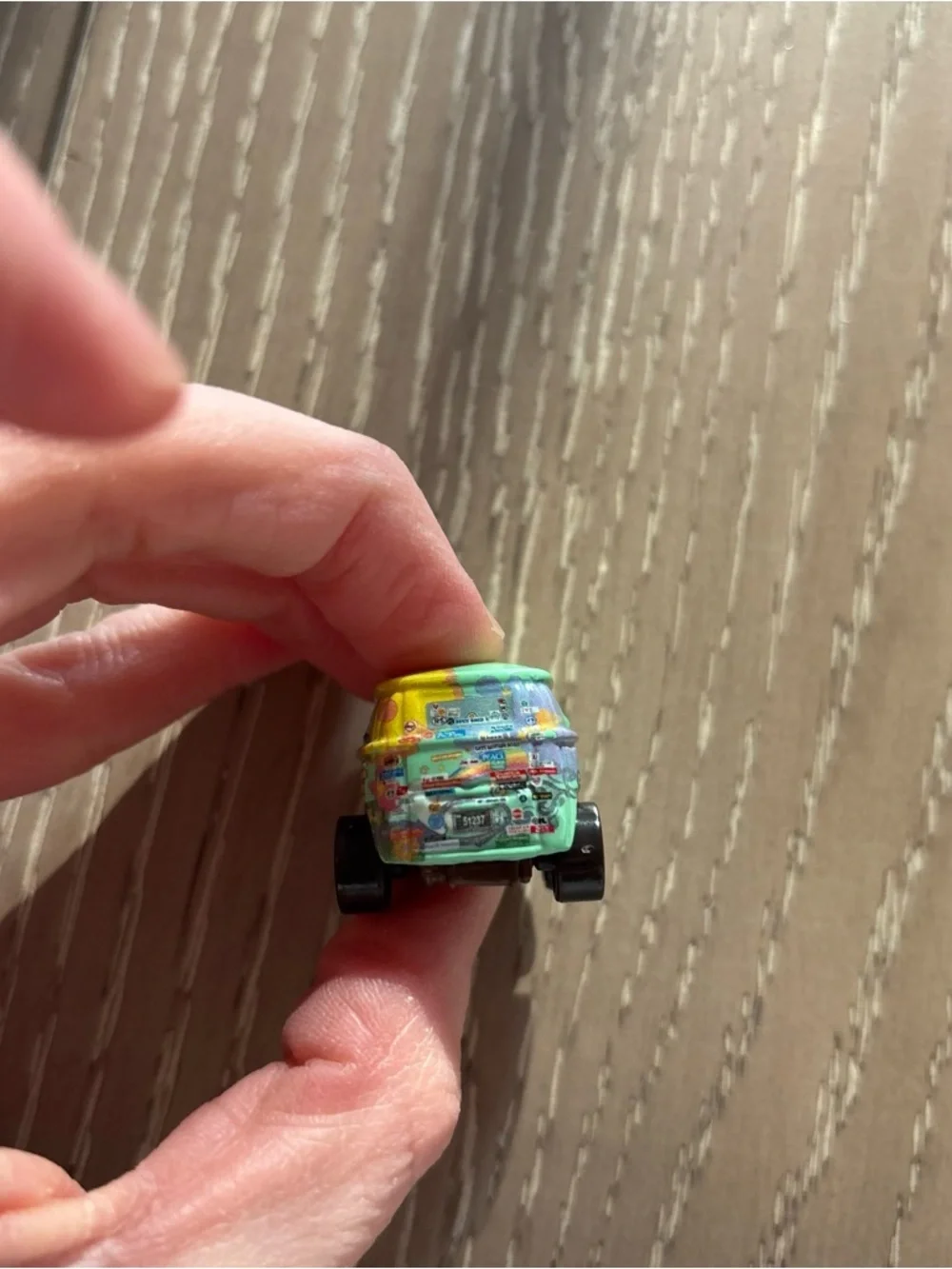 DISNEY PIXAR CARS DIE CAST MINI RACERS FILLMORE VW BUS